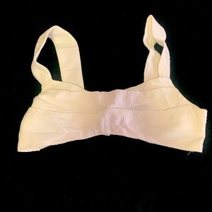 White very short top